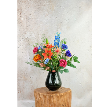 Bouquet di seta "Colori luminosi" | 75cm