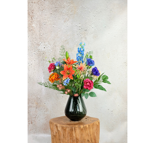 Bouquet de soie "Couleurs lumineuses" | 75cm