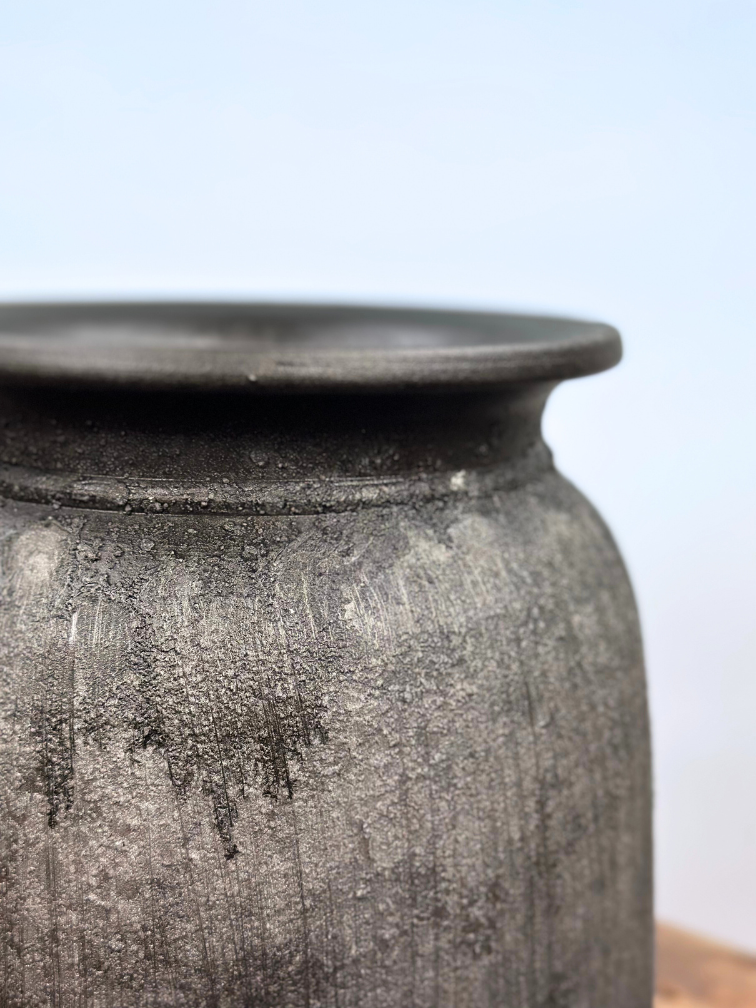 Pot de fleurs "gris" | ø24.5xH24.5cm