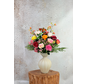 Ramo de seda "Rosie's Blaze" | 50cm
