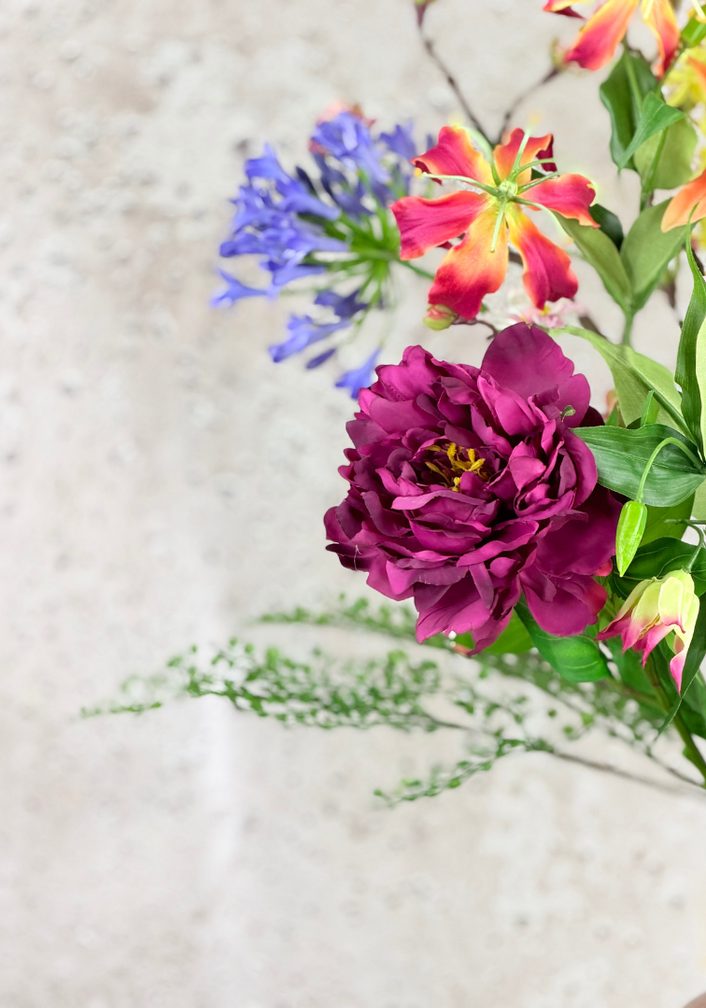 Bouquet de soie "Pretty Explosion" | 100cm