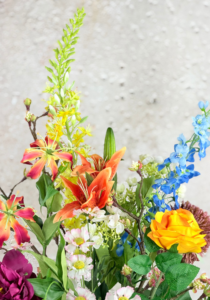 Bouquet di seta "Pretty Explosion" | 100cm