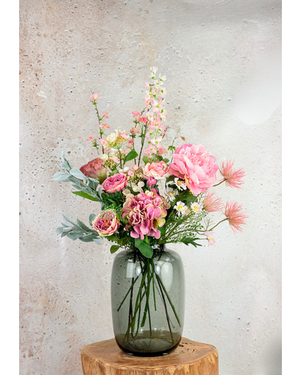 Bouquet de soie "Lovely Pink" | 75cm