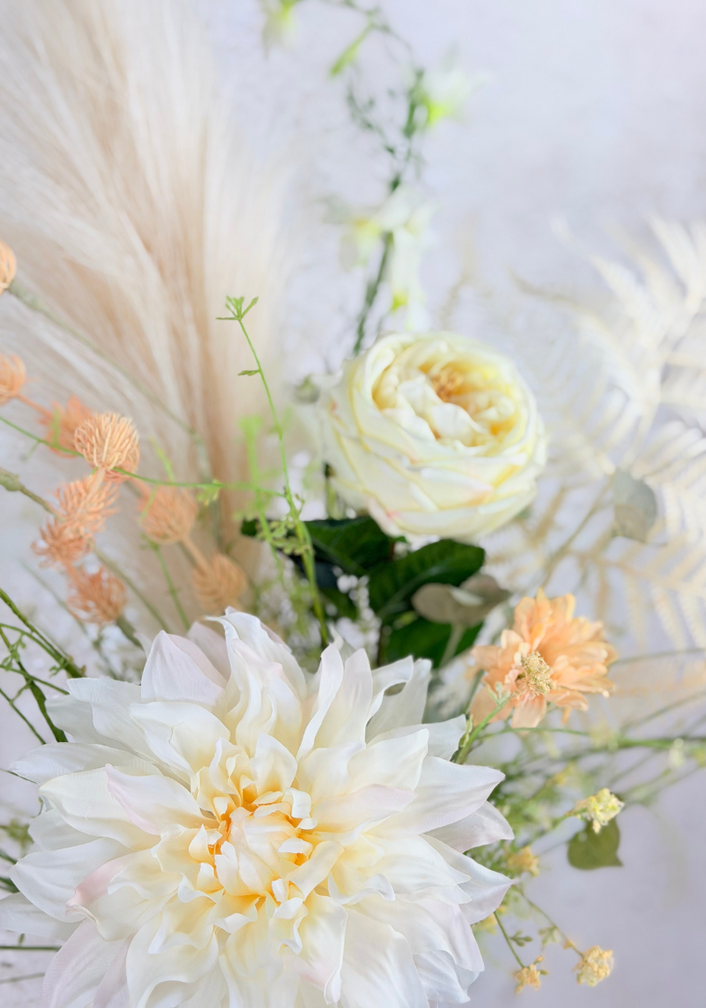 Bouquet de soie "Sweet Sunshine" | 70cm