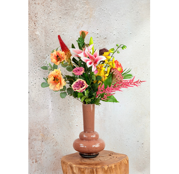 Silk bouquet "Rainbow Mayhem" | 95cm