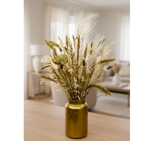Bouquet di fiori secchi "Luxury Gold" (Large) | 60cm