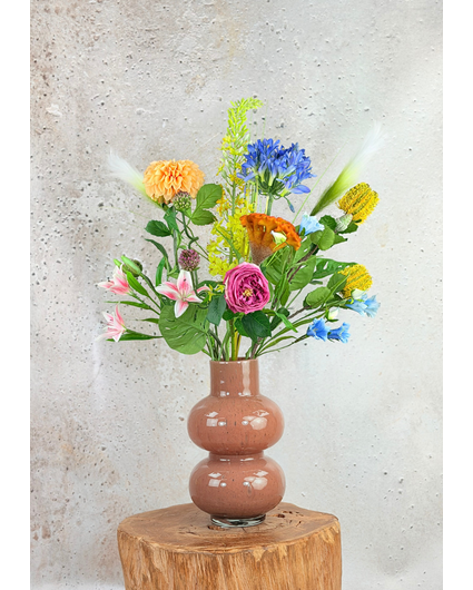 Bouquet di seta "Giorni colorati" | 105cm