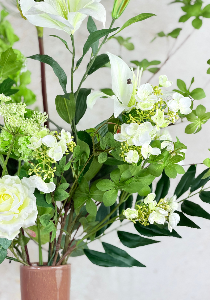 Bouquet de soie "Silky Forrest" | 110cm