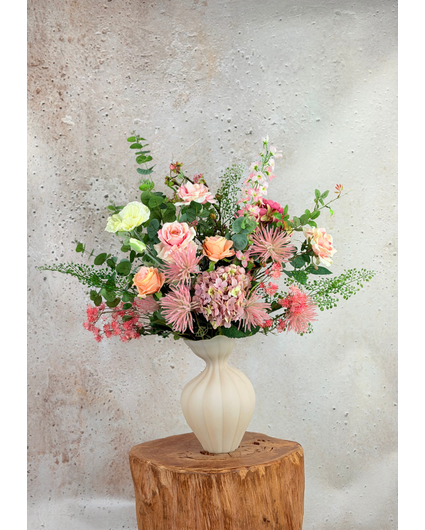 Silk bouquet "Pink Myst" | 85cm