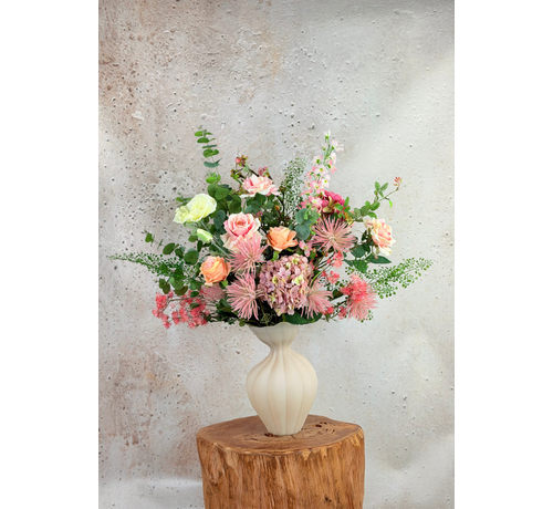 Bouquet di seta "Pink Myst" | 85cm