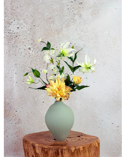 Silk bouquet "Soft Vanilla" | 50cm