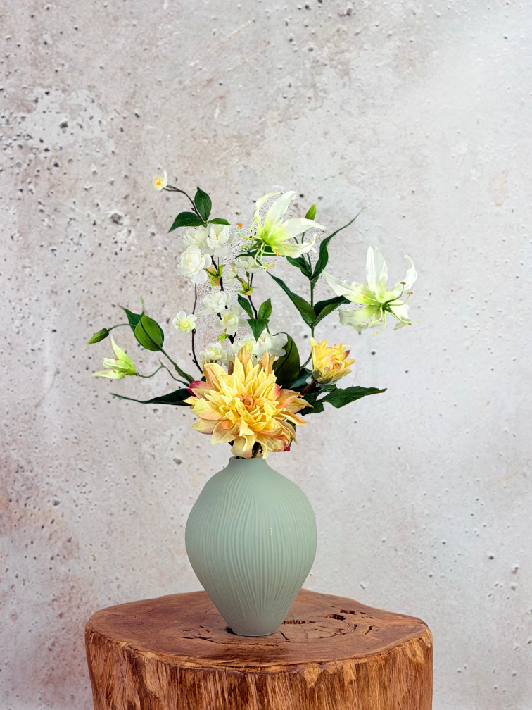 Bouquet di seta "Soft Vanilla" |  50cm