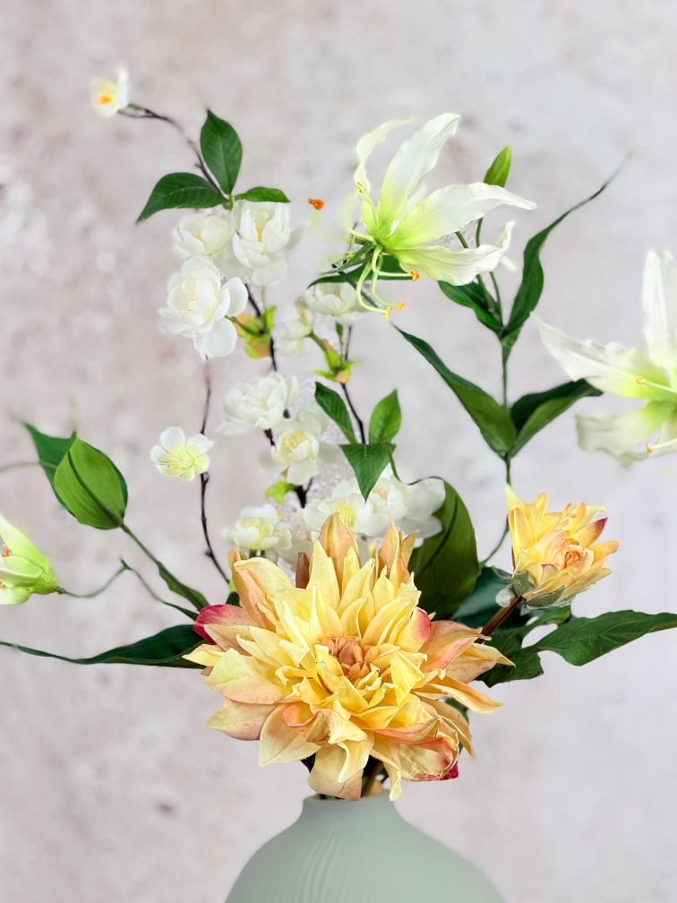 Bouquet di seta "Soft Vanilla" |  50cm