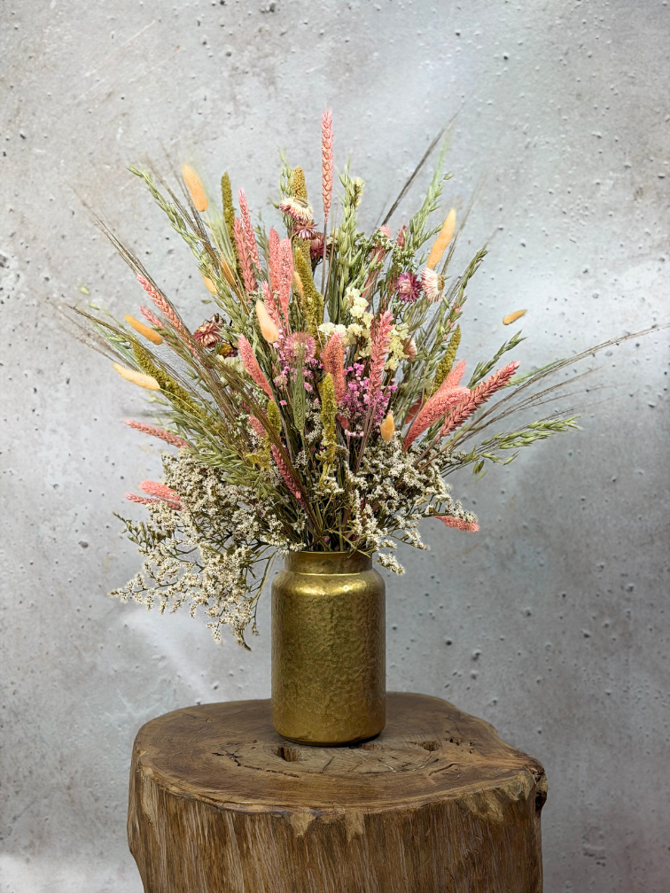 Trockenblumenstrauß "Pink Garden" | 70cm