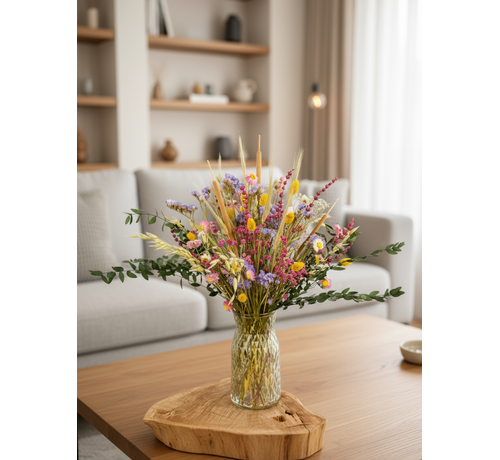 Trockenblumenstrauß "The Happiness Bouquet" - groß | 60cm