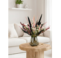 Dry flower bouquet "Luxury Night" (Small) - including vase | 35cm