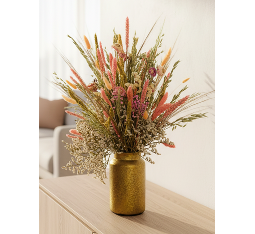 Bouquet de fleurs séchées "Pink Garden" | 70cm