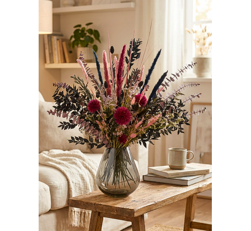 Bouquet di fiori secchi "Luxury Night" | 50cm