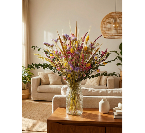 Trockenblumenstrauß "The Happiness Bouquet" - groß | 60cm
