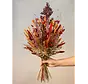 Bouquet of dried flowers "Warm Sunset" (Large) - without vase | 65 cm