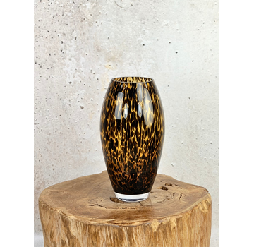 Ubangi vase "Cheetah" - ⌀17xH30cm