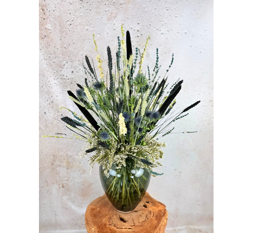 Trockenblumenstrauß „Black Forrest“ Large | 80cm