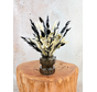 Trockenblumenstrauß „Midnight Bloom“ inkl. Vase