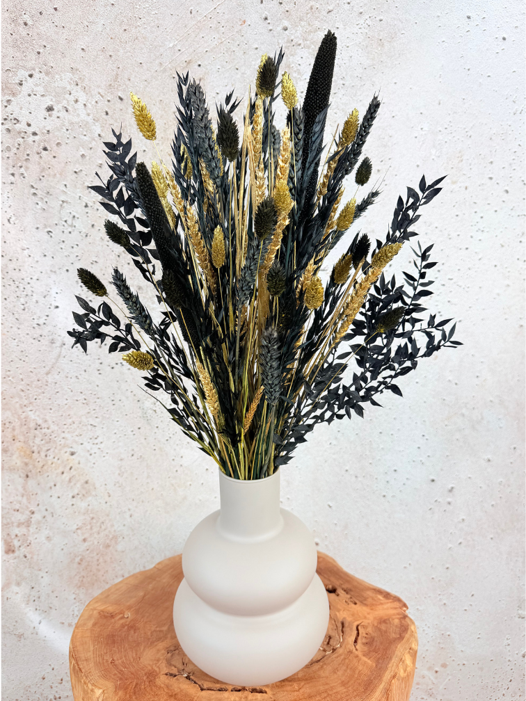 Bouquet di fiori secchi "Golden Ely" (Large) | 70cm