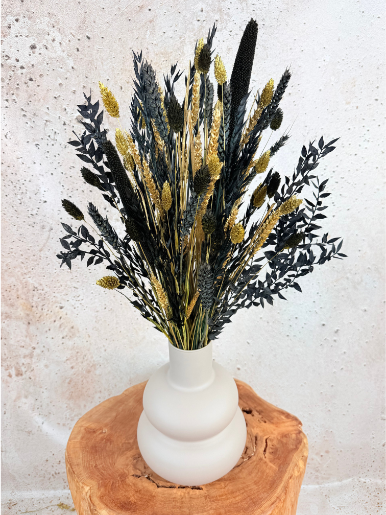 Bouquet di fiori secchi "Golden Ely" (Large) | 70cm