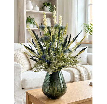 Bouquet de fleurs séchées "Black Forrest" | 60cm