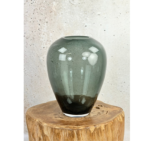 Jarrón Kander "Gris" - ⌀28xH35cm