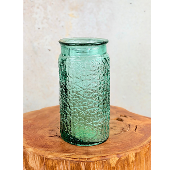 Vaso con struttura "Blue" | ø12xH26cm
