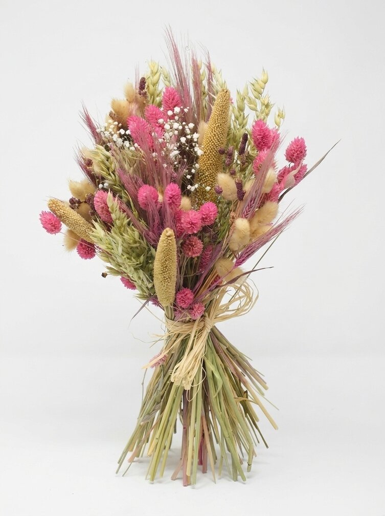 Bouquet di fiori secchi "Pink Haven" | 55 cm