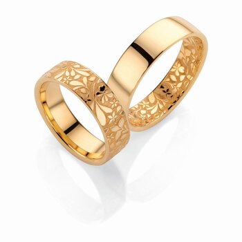 Ros Trouwringen Collection