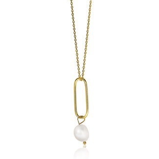 zinzi ZINZI ZIC 188G VERGULD COLLIER/PAREL