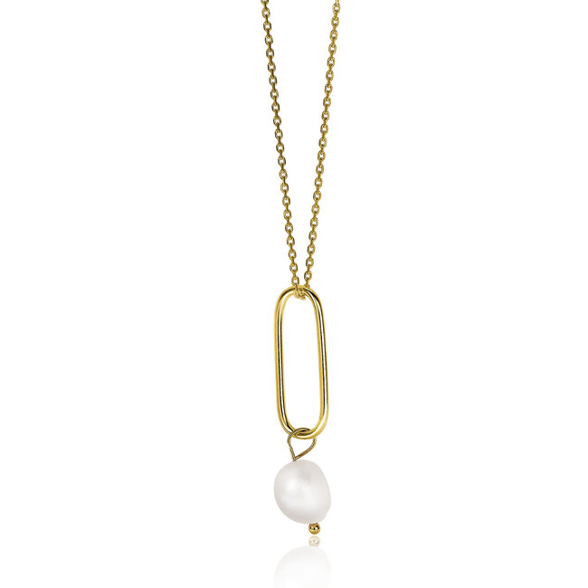 zinzi  ZIC 188G VERGULD COLLIER/PAREL