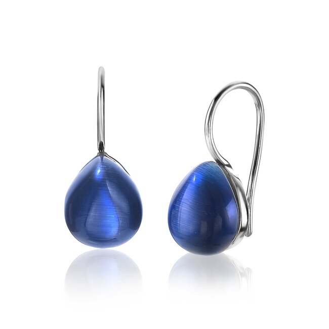 zinzi ZIO1934B OORHANGER MET BLAUW STEEN