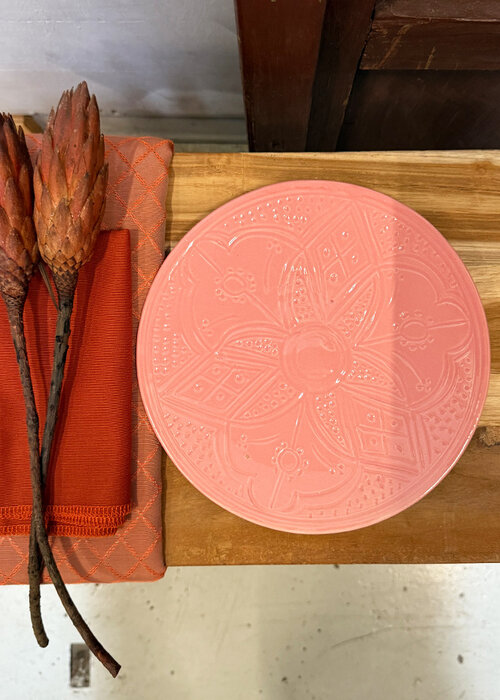 Bord - Roze - Reliëf