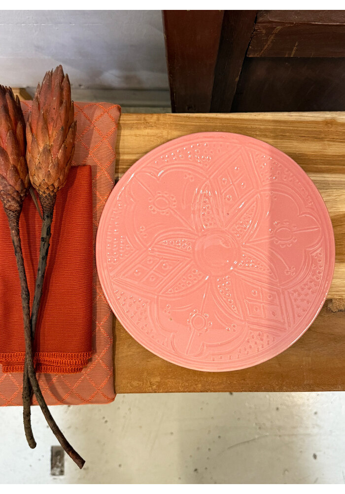 Bord - Roze - Reliëf