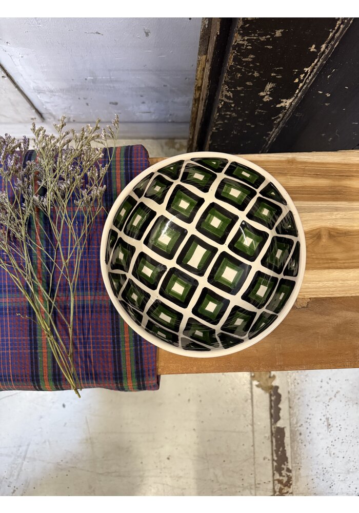 Schaaltje - Groen/Zwart