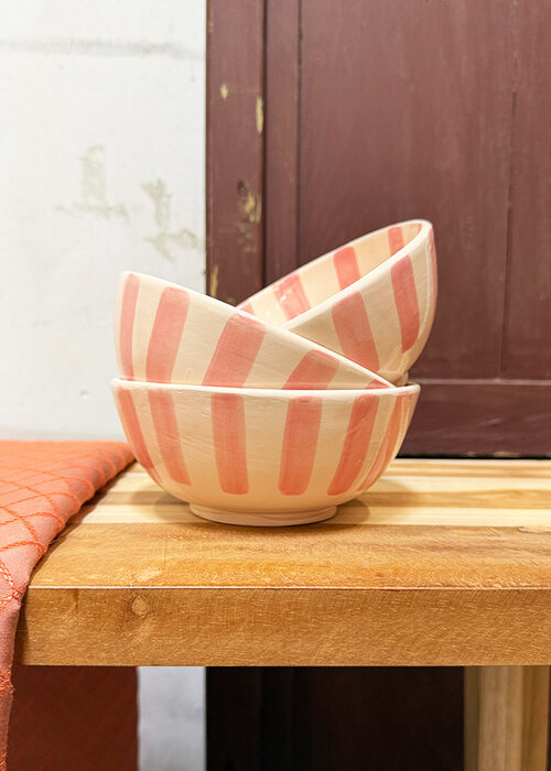 Schaaltje - Streep - Roze