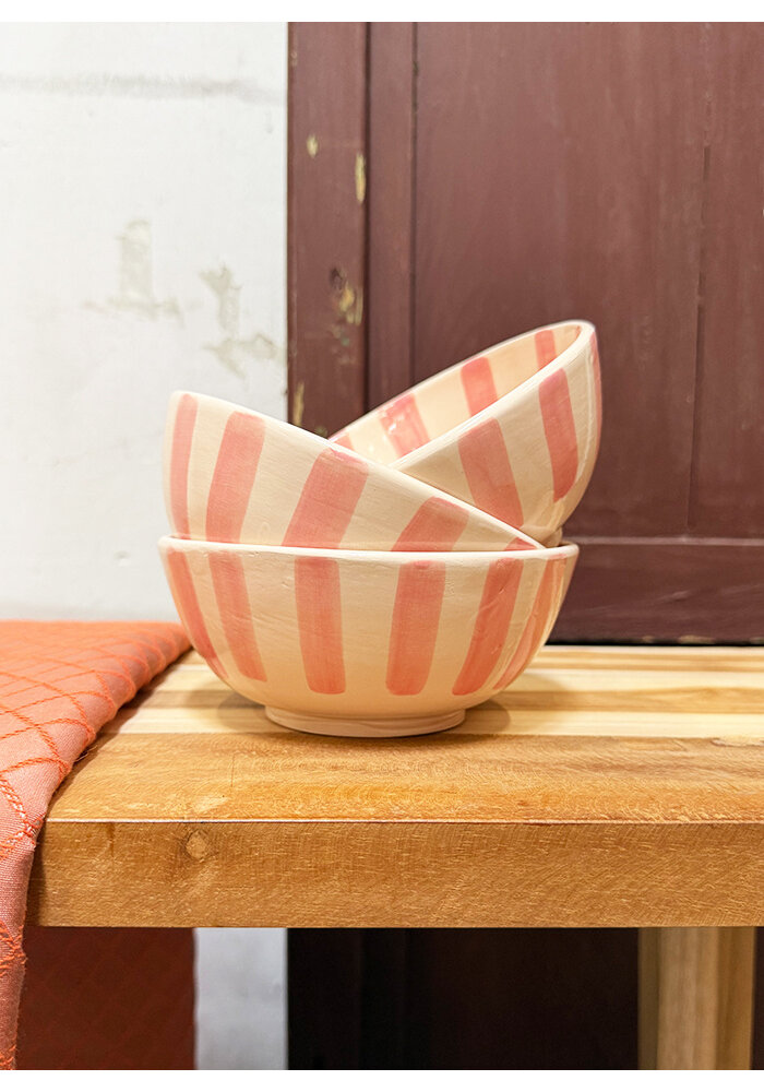 Schaaltje - Streep - Roze