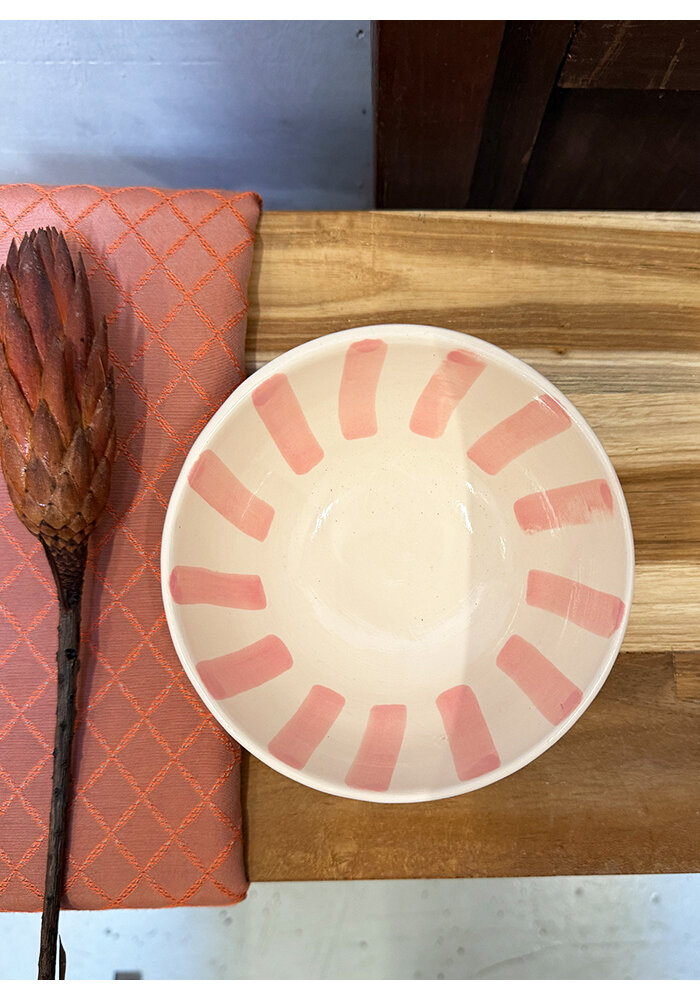 Schaaltje - Streep - Roze