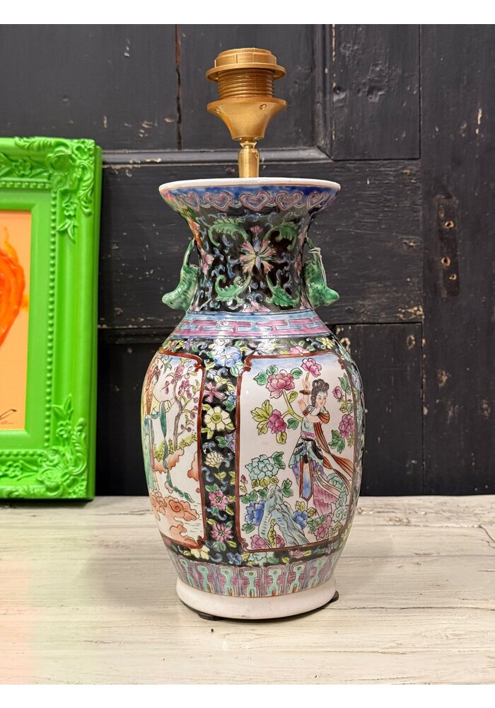 Lampenvoet - Chinese vaas