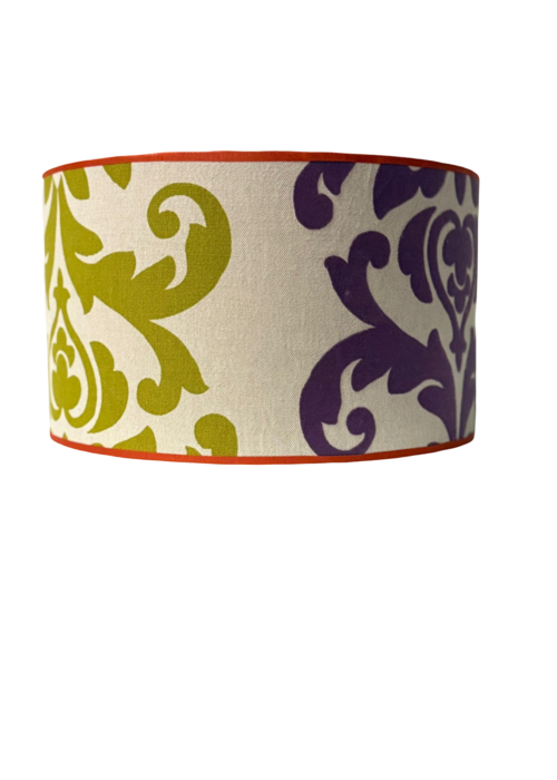 Lampenkap - lila/groen