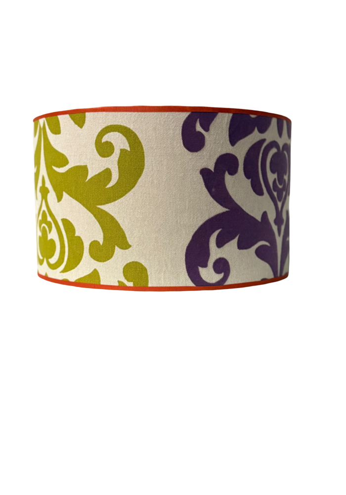 Lampenkap - lila/groen