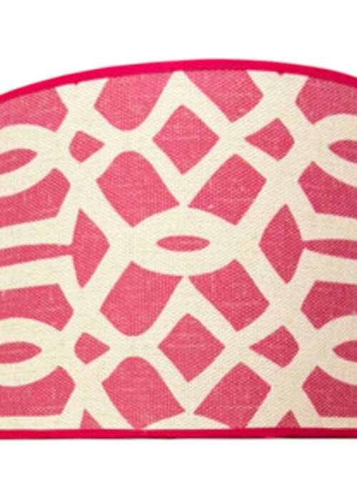 Lampenkap  - Roze/Creme