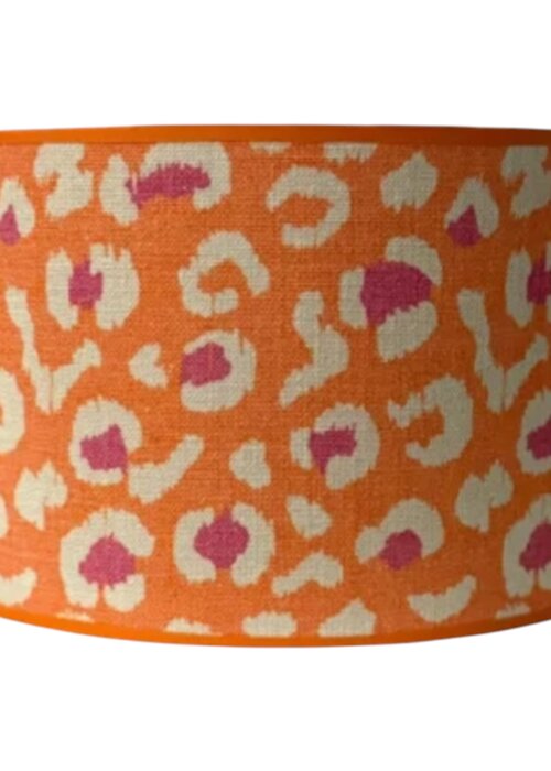 Lampenkap - Panter oranje