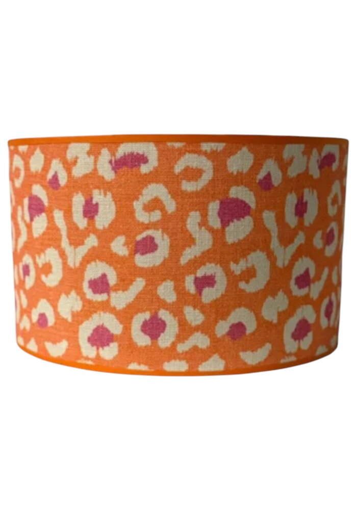 Lampenkap - Panter oranje