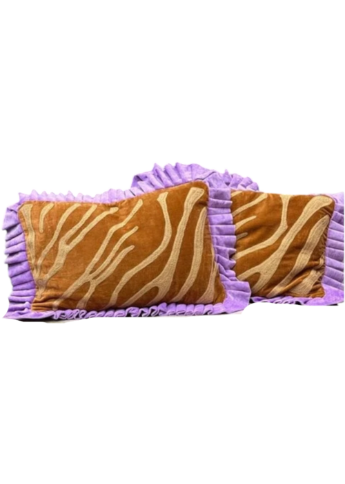 Kussen - Camel zebra